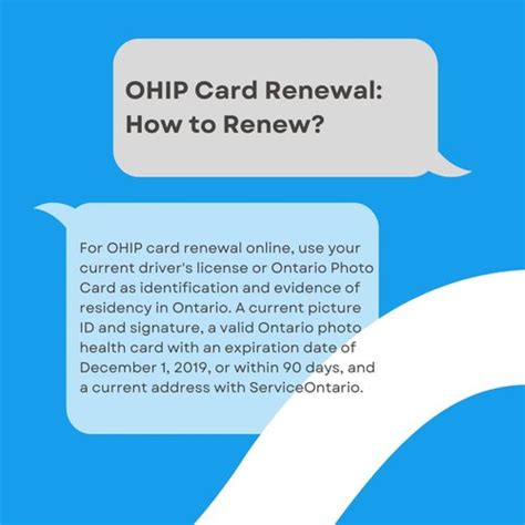 Read Documents Required For Ohip Renewal 