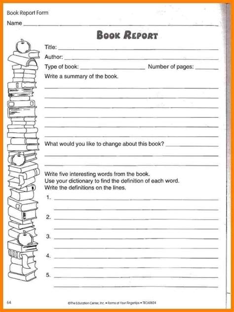 Docx 5th Grade Book Reports Chandler Unified School 5th Grade Book Reports - 5th Grade Book Reports