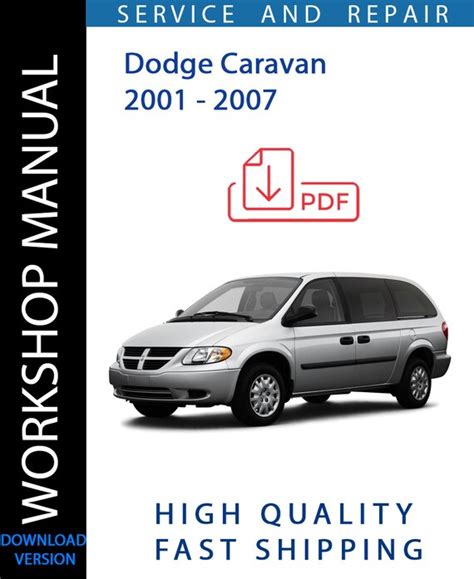 Dodge Caravan 2002 Workshop Service Repair