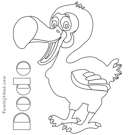 Dodo Bird Coloring Page At Getcolorings Com Free Dodo Bird Coloring Page - Dodo Bird Coloring Page