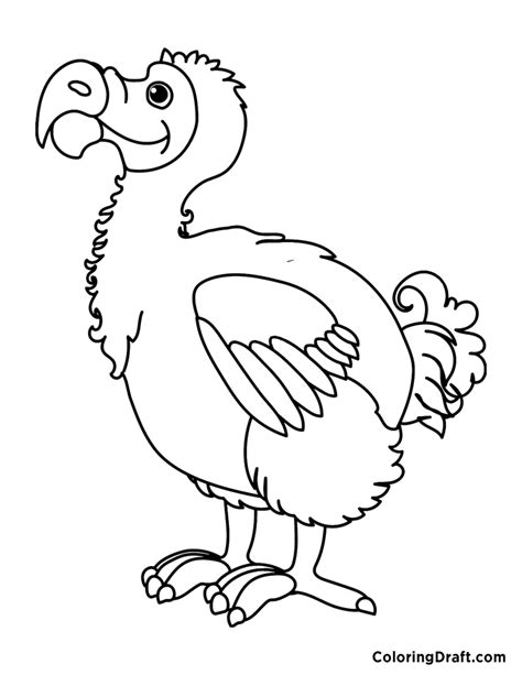Dodo Coloring Pages Coloringdraft Com Dodo Bird Coloring Page - Dodo Bird Coloring Page