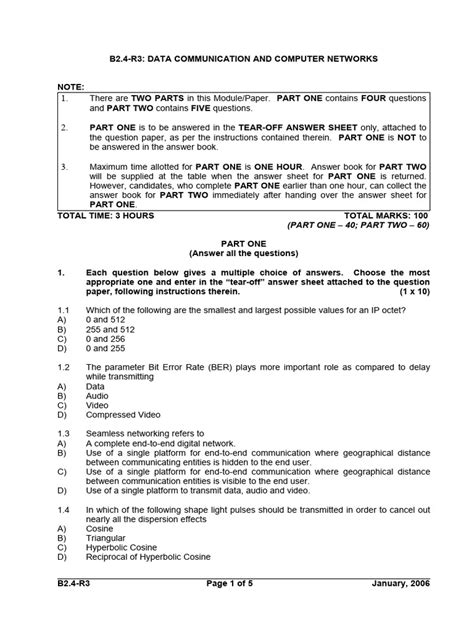Read Doeacc Basic Computer Course Question Papers 