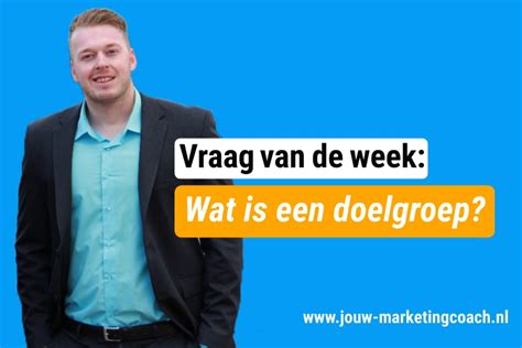 doelgroep definitie