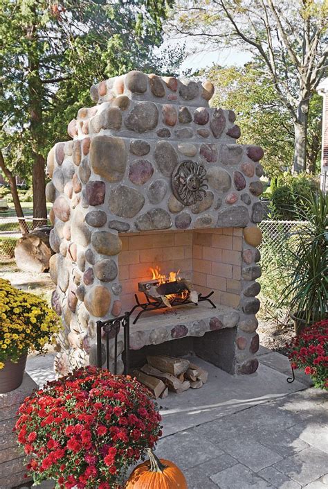 does the exterior of a stone fireplace get hot?