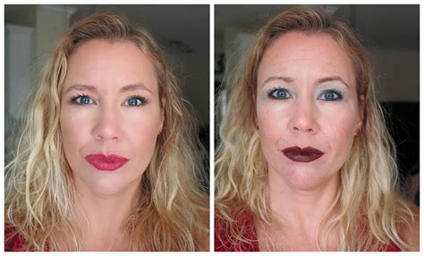 does dark lipstick make you look older women