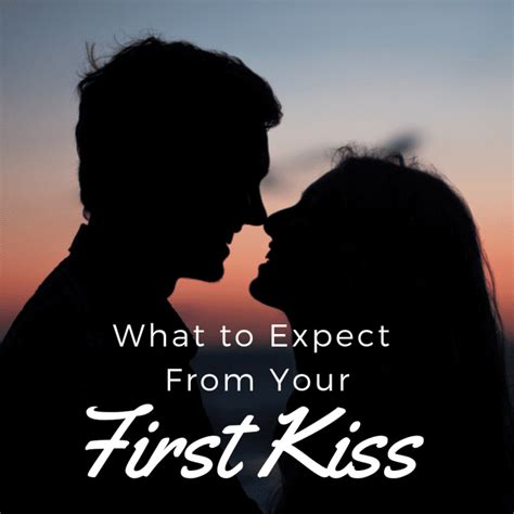 does a first kiss feel goodness