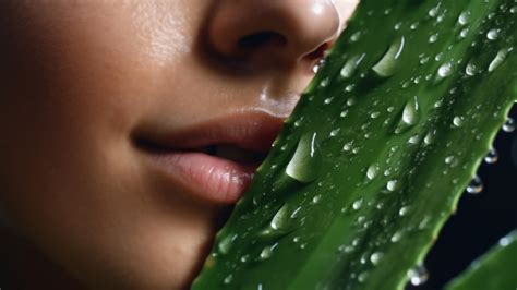 does aloe vera help with chapped lips