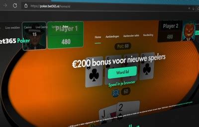 does bet365 have poker oyqo belgium