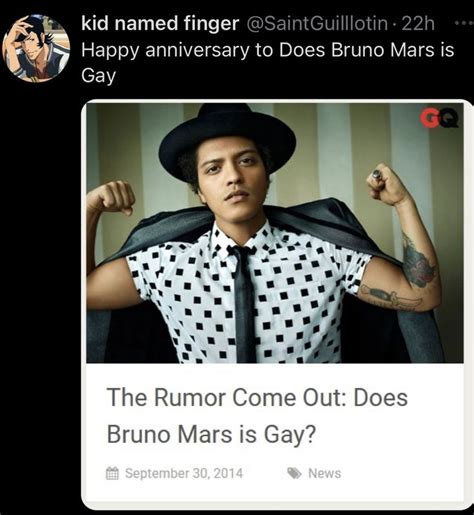 does bruno mars is gay marshal keep article
