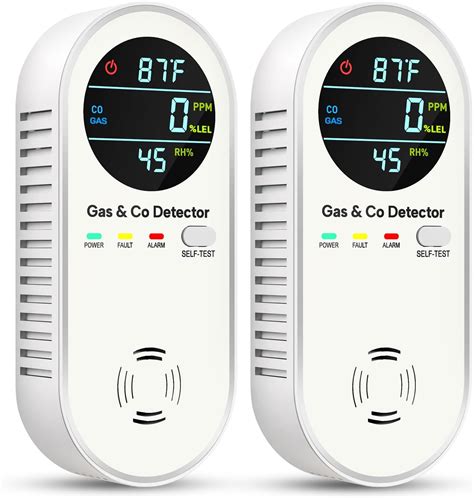 does carbon monoxide detector detect gas leak