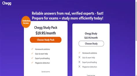 Does Chegg Have A Free Trial