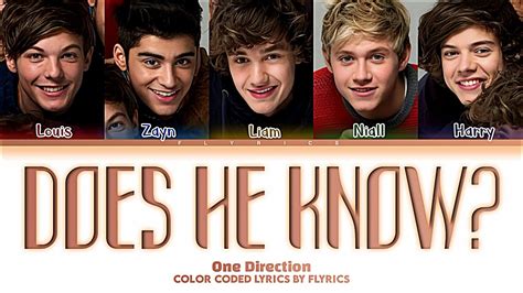Does He Know One Direction