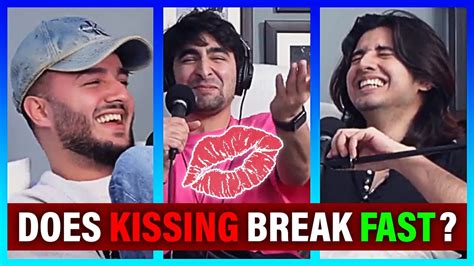 does kissing break a fast heart
