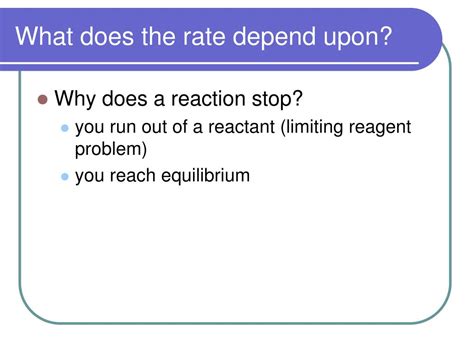 Does Reaction Rate Depend On Concentration Of The Catalyst