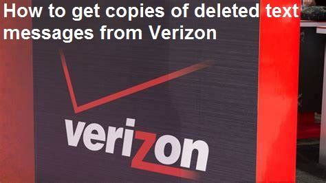 does verizon have copies of text messages