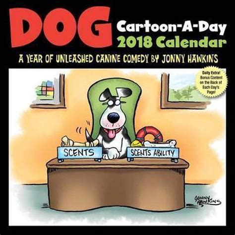 Read Online Dog Cartoon A Day 2018 Calendar 