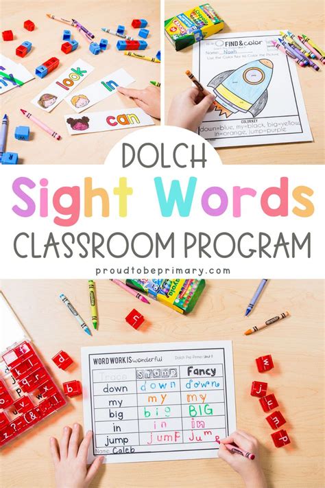 Dolch Sight Words Program Bundle Pre Primer To Dolch Word List 4th Grade - Dolch Word List 4th Grade