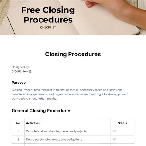 Dollar General Closing Procedures