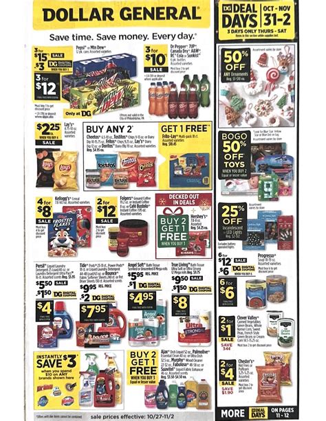 Read Online Dollar General Ad Paper 