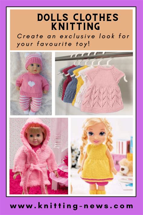 Dolls Clothes Knitting Patterns