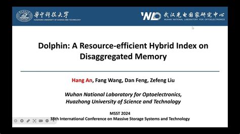 Dolphin: A Resource Efficient Hybrid Index On Disaggregated Memory
