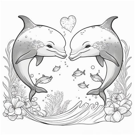 dolphin coloring pages