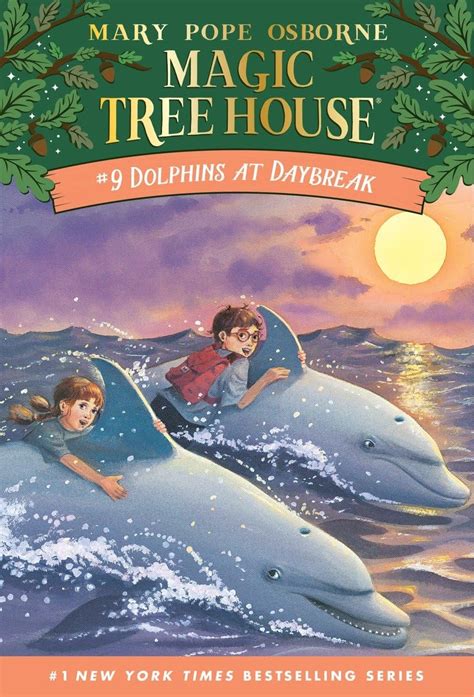 Dolphins At Daybreak Magic Tree House No 9