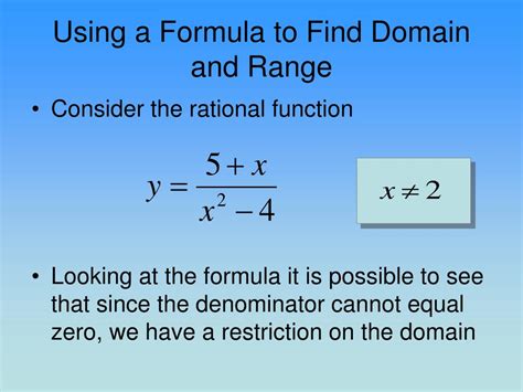 domain sports ground range formula