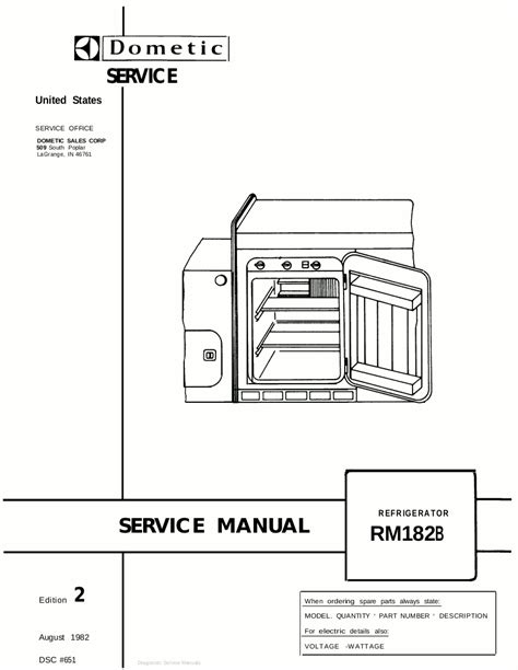 Read Online Dometic Refrigerators User Guide 