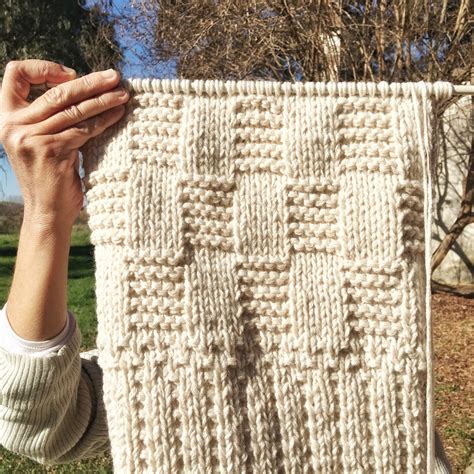 ¡Domina el arte de tejer mantas con patrones de lana a dos agujas!