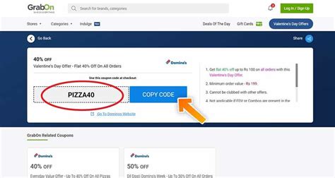 Dominos Pizza Discount Code