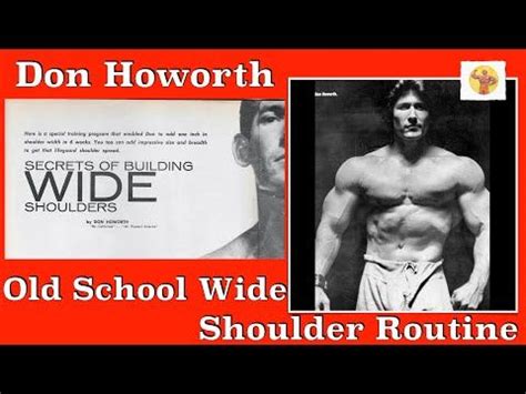 don howorth shoulder routine bodybuilding