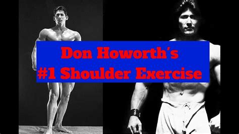 don howorth shoulder routine for definition