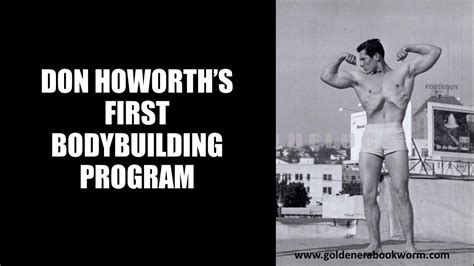 don howorth workouts for beginners