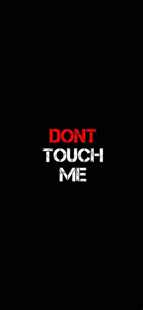 Don T Touch Me