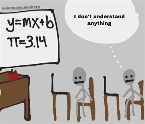 Don X27 T Understand Math At All R I Don T Understand Math - I Don't Understand Math