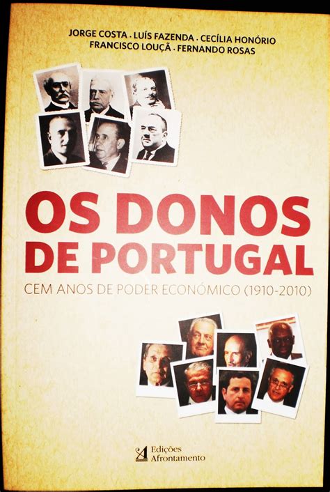 donos de portugal livro s