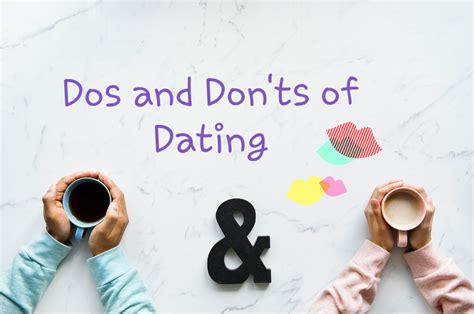 donts of dating
