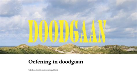 doodgaan