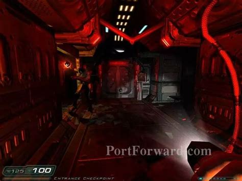 Doom 3 Walkthrough Central Processing Storage 07