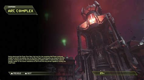 Doom Eternal Walkthrough Arc Complex