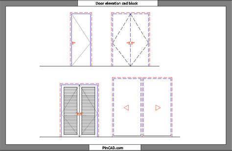 Door Open Elevation