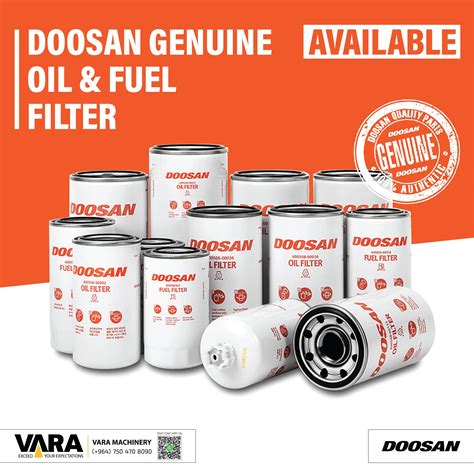 Doosan Filter Catalog
