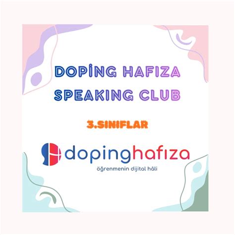 Doping Hafıza Ingilizce