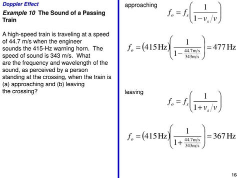 Doppler Effect Questions