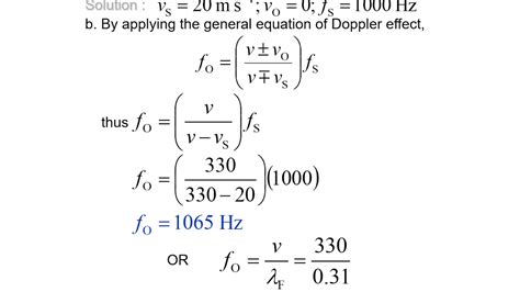 Read Online Doppler Effect Sample Problems With Solutions 