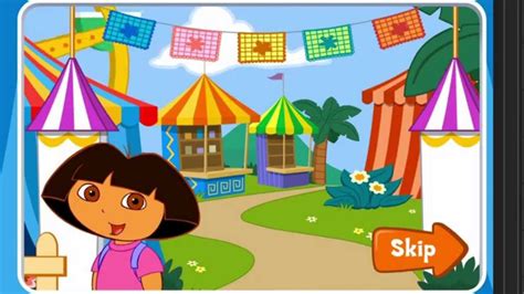 dora the explorer carnival game