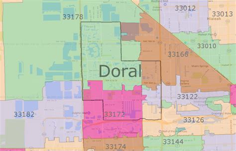 doral florida zip code