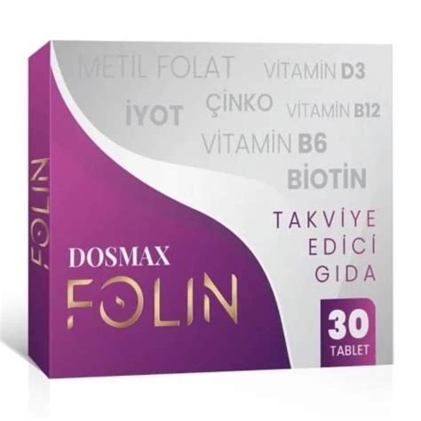 dosmax folin tablet