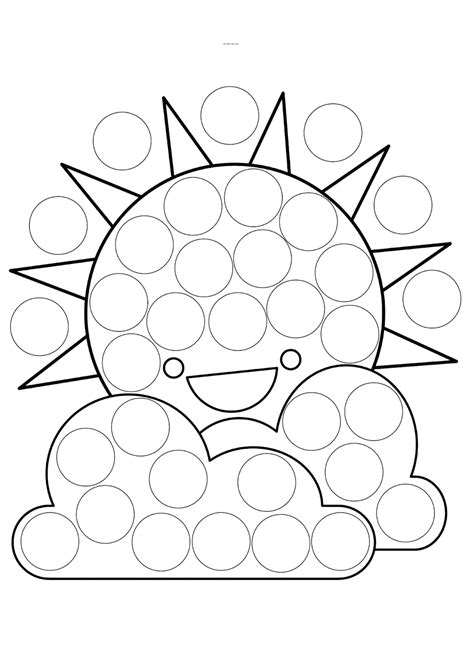 dot coloring pages
